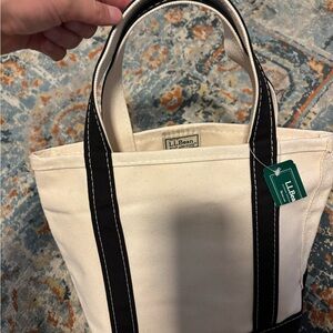 L.L. Bean Boat and Tote Black Small